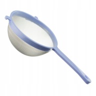 Kuchynské sitko s rukoväťou, modré, 18 cm