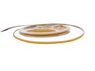 LED PÁS 24V COB 384 IP20 studená biela 3mm 7W 6000K 1m