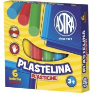 Plastelína Astra 6 farieb