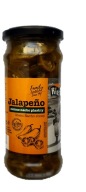 Jalapeňská paprika KIER Zelené plátky Nacho 360 g Netto 200 g