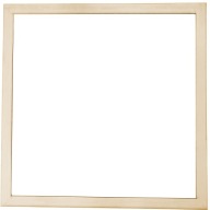 SQUARE lapač snov, drevený podstavec, šírka 2cm - 38cm