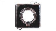 Bodové svietidlo 1x50W Gx5.3 12V IP20 MORTA CT-DSL50-SR sklo strieborná 18512
