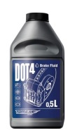 Brzdová kvapalina na 4ks TOMEX 0,5L