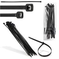 20x sťahovacie pásky Káblové pásky Zipsy 7,6 x 350 mm Silné UV sťahovacie pásky
