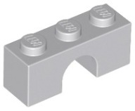 LEGO 4490 BOW 1x3 svetlosivá NOVINKA (1g)