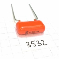 Kondenzátor MKT368 Philips 270nF 250V R15 10% x5