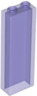 LEGO 46212 2454 PILLAR POLE 1x2x5 transparentná fialová trans NOVINKA (4g)