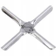 Nerezový BURNER CROSS na plynový sporák, 14 cm, univerzálny a odolný
