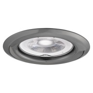 Kanlux LED stropné očko Dekoračný bodový krúžok ARGUS 10W grafit