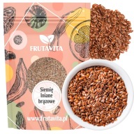 ĽANOVÉ SEMIENKO Ľan 1kg NATURAL Semená hnedého zrna FRESH PREMIUM