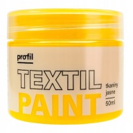 Farba na svetlé látky PROFIL 50ml svetložltá