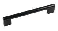Kovová úchytka barového nábytku, matná čierna, 320 mm - A110 AMIX