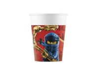 Lego Ninjago narodeninové poháre - 200 ml - 8 ks