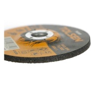 TOLSEN Konvexný kovový brúsny kotúč 125x6mm