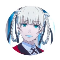 Anime Kakegurui Kirari Momobami špendlík 58 mm