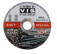 OCHRANNÝ KOTOUČ NA REZANIE KOVOVEJ OCELE 125/1,2 mm IV