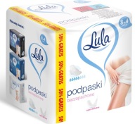 LULA SANITÁRNE NOSIKY S KRÍDLAMI, SUPER JEMNÁ NETKANÁ LÁTKA, 12 ks.