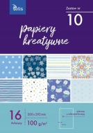 Sada kreatívnych papierov TETIS KB030-10