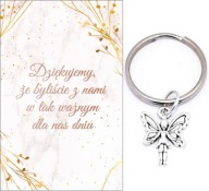 ĎAKUJEME HOSTOM DARČEK SVADOBNÝ ANJEL KĽÚČOVKA SPOMIENKY