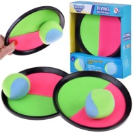 Hracie pádla, kotúče na suchý zips, CatchBall, 2 x loptička SP0747