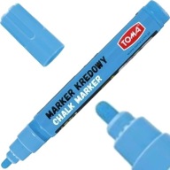 TOMA TO-292 kriedový popisovač na dosky, 4,5 mm, modrý