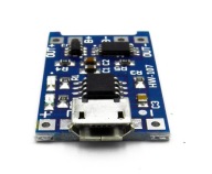 Nabíjačka LI-ion TP4056, ochrana Micro USB