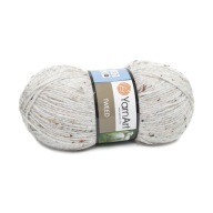 100 g vlny akryl YarnArt Tweed biely 220