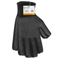 Protišmykové rukavice, 5 párov, čierne VERGIONICKÉ