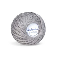 Šnúrka STOKROTKA šedá 1457 - 100% bavlna - 200 metrov / 30 gr.