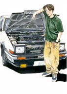 Anime Manga Initial D initd_015 A3 Plagát