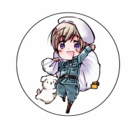Hetalia Finlandia špendlík 58mm