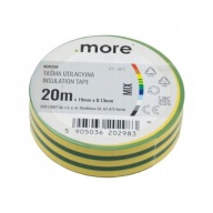 PVC IZOLAČNÁ PÁSKA 19MM 20M ŽLTÁ mäkká