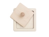 Puzzle blok Montessori štvorcové vzdelávacie puzzle bloky