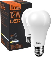 E27 SMD2835 LED žiarovka 12W 1200lm CCD B. Tepl.