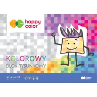 Podložka na kreslenie A3 - Happy Color - farebná, 15 listov