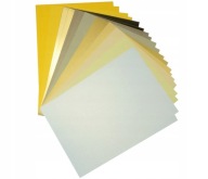 Farebný žltý vystrihovací papier A5 - 20 listov.