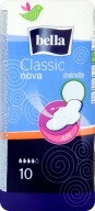 Klasické hygienické vložky Bella Nova 10 kusov s krídlami