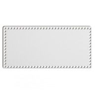 biely základný košík dno 22x46cm HDF obdĺžnik
