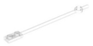 LEGO Rod 12L s doskou Transparent 42445/6276993
