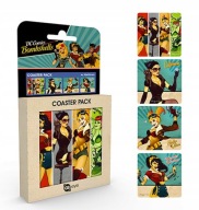 DC COMICS BOMBSHEL HEROES PADS 4 ks CORK