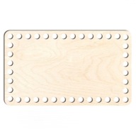 drevený základný košík dno 13x22cm obdĺžniková preglejka