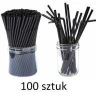Opätovne použiteľné plastové slamky na pitie | 100 kusov
