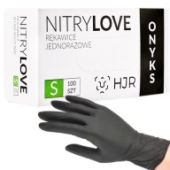 Rukavice HJR Medical NITRILE rukavice BLACK Onyx BLACK S