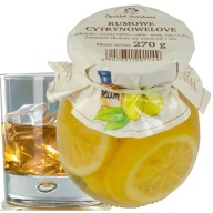 CITRÓNY S RUMOM CITRÓNOVÝ SIRUP DOMÁCI RECEPT 270g Ogródek Dziadunia