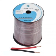 Kábel Audio LED reproduktorový kábel 2x0,75mm CCA 1m