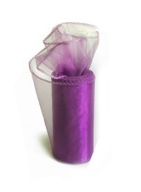 Organza 12cm x 8m č.10 fialová