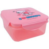 OBEDOVÝ BOX DO DETSKEJ ŠKOLY OBEDOVÝ BOX 860ml SNOOPY PINK KITE