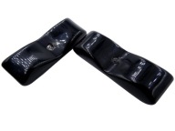 45-15mm Ozdobné gombíky 1 kus ČIERNA farba so zirkónom K641 15061