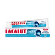 LACALUT FLORA BIELA ​​ZUBNÁ PASTA NA ZÁPACH Z ÚST 75ml