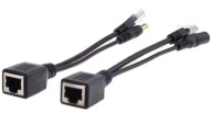 ADAPTÉR PoE LAN napájací zdroj pre AP ROUTER čierny